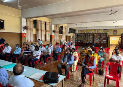 Meeting With The Members Of Arya Sabha Mauritius